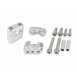 POSH 070053-03 Motorcycle Equipment Muscle Low Bracket Silver