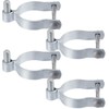 Hicarer 4 Pcs Chain Link Post Gate Hinge 3"[2 7/8"