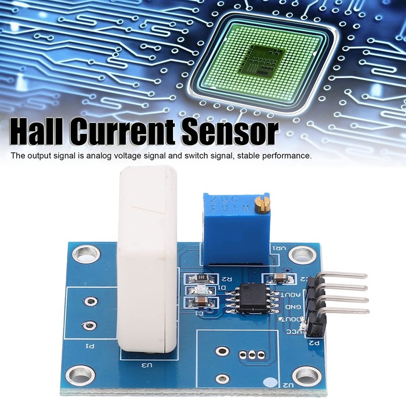 Hall Current Sensor, DC 5V 35A WCS1800 Overcurrent Protection Module
