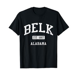 Belk Alabama AL JS04 Vintage Athletic Sports T-Shirt