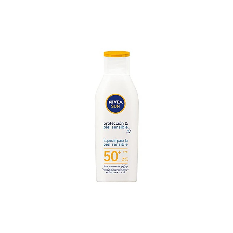 Nivea Sun Protector Solar Loción Fps 50 Para Piel Sensible
