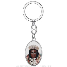 BOBIJOO JEWELRY - Keyring Saint Sara Schutzpatronin der Gypsies, see description