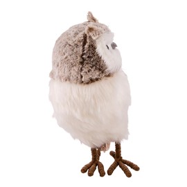 Kurt S. Adler 13.5-Inch Gray and Brown Owl Ornament