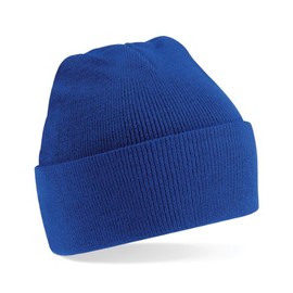 Beechfield Original Cuffed Beanie Colour=Bright Royal Size=O/S