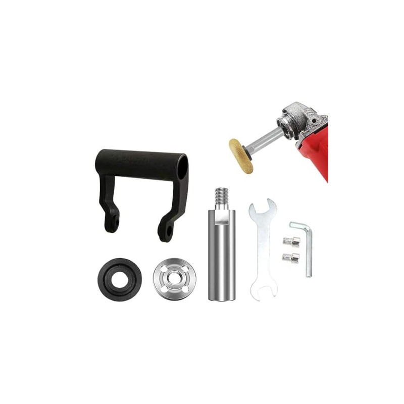 Angle Grinder Extension Connecting Rod Stainless Steel Swivel Extension Shaft