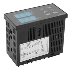 Heat Press Machine Thermostat, Digital Temperature Controller, Temperature Time 2 in 1 Digital Display Thermostat for Heat, Temperature Controller