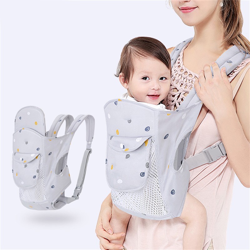 Baby Carrier Thickened Straps Front Back Carrying Balanced Force Avoid