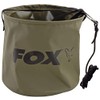 Fox Collapsable Large Water Bucket with Rope/Clip - 10 L