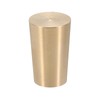 PATIKIL Solid Brass Stopper, 1" Brass Tube Stoppers Tapered Shaped