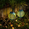Solar Lantern Outdoor Lights Waterproof Garden Hanging Lights for Patio,Outside