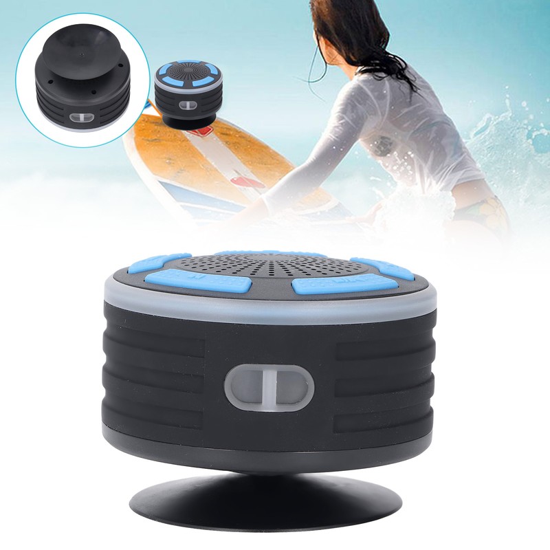 Portable Bluetooth Speaker with LED Light IPX7 Waterproof Portable Bluetooth