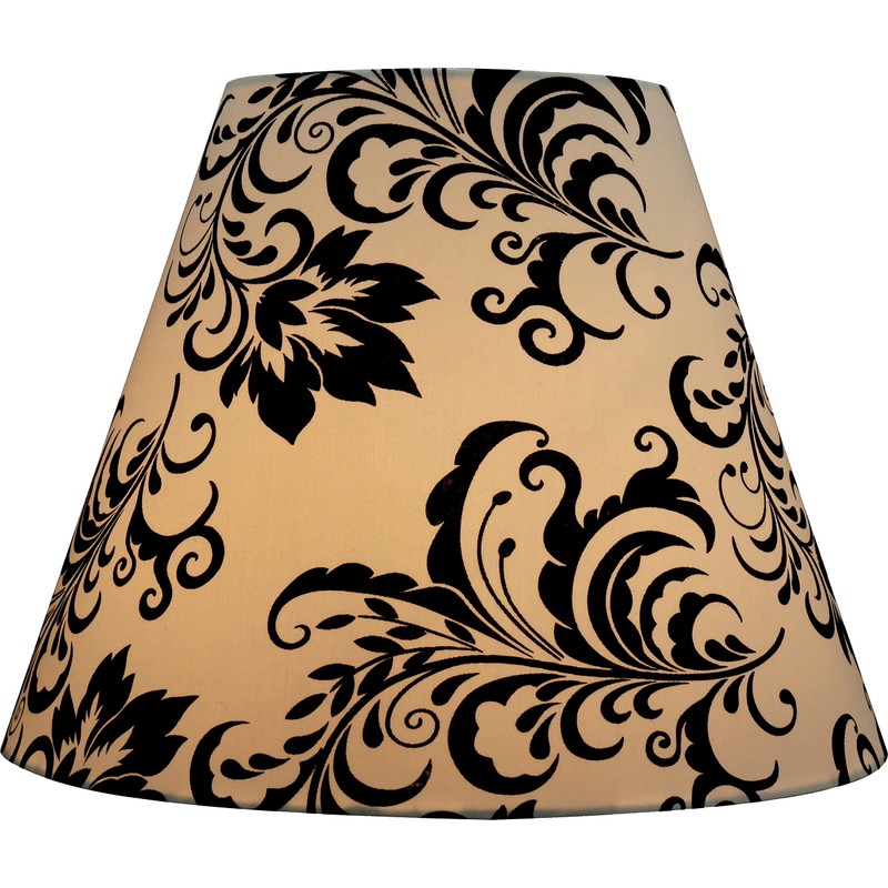 Aspen Creative 32293A Hardback Empire Transitional Spider Lamp Shade in