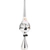 BRUBAKER Christmas Tree Topper Thick Santa - Shiny Christmas Tree