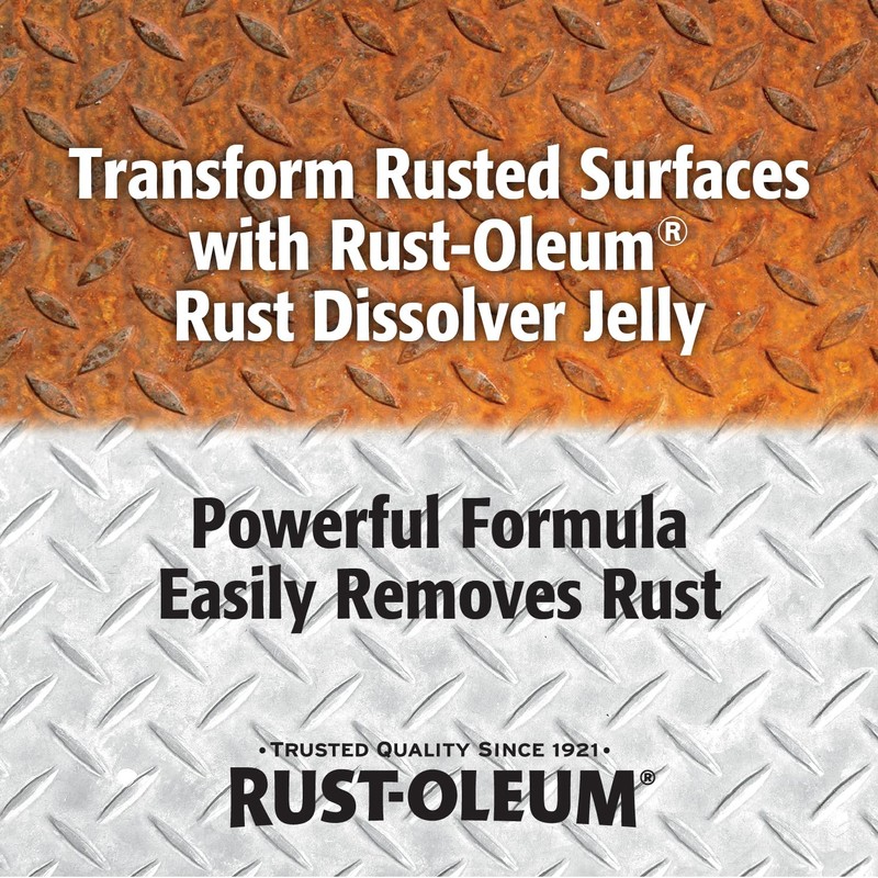 Rust-Oleum Rust Dissolver Jelly | Heavy-Duty Corrosion Remover for Metal