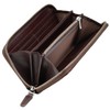 MILAGRO ST-W1619 Round Long Wallet, Ethiopian Sheep (Men's, Wallet, Zipper,