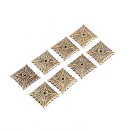 Yosoo 100pcs Antique Bronze Upholstery Nail, Wood Decorative Tack Stud, for Home Furniture Decor (Size:Type8-green Bronze)