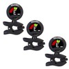Snark Rechargeable Clip-On Tuner (SN-RE) Pack of 3