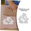 STOBOK Embossing Paper Making Crafts Tool Metal Stencil Handcraft Tool