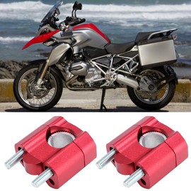 Handlebar Riser 1 Pair 22 mm 28 mm Handlebar Clamps Handlebar Risers for Motorcycle Refit Accessories Red, Popular