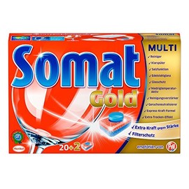 Somat Gold with 22 tabs for clean and shiny dishes, 400 g