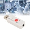 PC USB Temperature Indoor Outdoor Thermometer Hyperbola Display Sensor Data