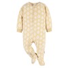 Gerber Unisex Baby Flame Resistant Fleece Footed Pajamas 3-Pack, Safari
