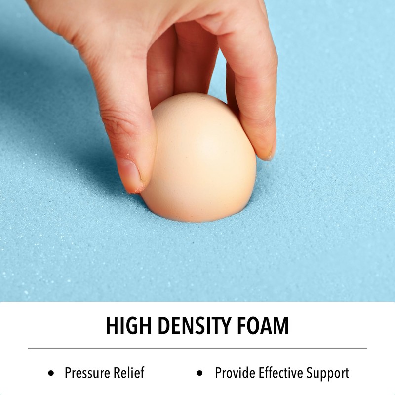 Tromlycs Saddle Stool Cushion Rectangular Bar Stool Seat Cushion Cover