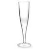 Regalzone ™ Clear10 x Plastic Champagne Flute Glasses 160ml UK