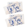 PLAFOPE 2 Pcs Japanese Underglaze Transfers Fish Flower Pattern Ceramic