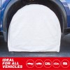 LAUCO Canvas Wheel Tire Covers Set of 4 Suitable for