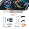 Acrylic Interior Car LED Strip Lights, Dreamcolor 10-in-1 Car Ambient