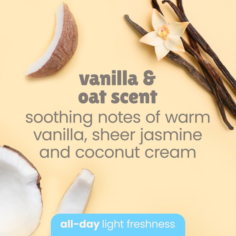 Baby Magic Soothing Hair & Body Wash, Vanilla & Oat,