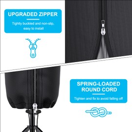 Mrrihand Rotary Washing line Cover 180cm, Black