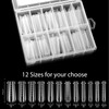 120 Pieces Dual Nail Forms Set Gel Nail Mold Extension
