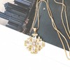 Nazareth Store 18k Yellow Gold Plated Crusaders Jerusalem Cross Pendant