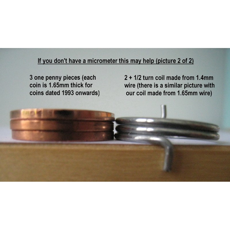 Northern DIY 6 Door Handle Springs, 1.65mm Wire, 3 Handed