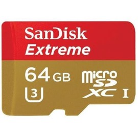 Sandisk Extreme MICROSDXC 64GB 90MB/S Flash Memory Card (SDSQXNE-064G-AN6MA)