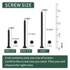Deck Screws #9 X 2-1/4 Inch Exterior Torx Wood Screws