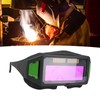Auto Darkening Welding Goggles UV Resistant Anti Glaring Automatic Dimming