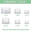 120 Pieces Salt and Pepper Shaker Stoppers 1/2 Inch, 9/16