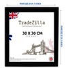 TradeZilla Black Standard Square Size 30 x 30 cm Picture