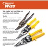 Crescent Wiss 9-3/4 Inch MetalMaster Compound Action Snips - Straight,