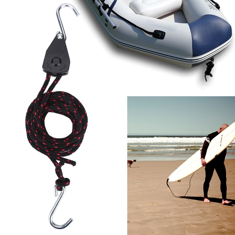 Practical Super Strong Multi Uses Rope Ratchet Tie Down with