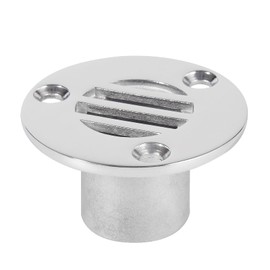 316 Stainless Steel 1" Boat Floor Deck Drain (Pack of 2)