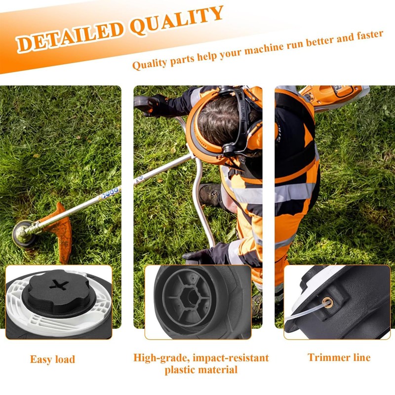 Double thread head for brush cutter, mowing head Autocut C6-2
