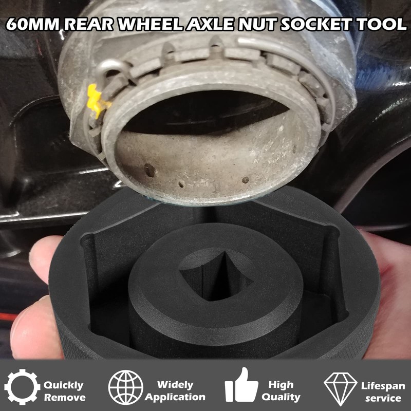E-cowlboy 60mm Rear Wheel Axle Nut Socket Tool for KTM