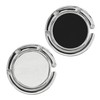 kwmobile Purse Hooks for Table - Set of 2 Zinc