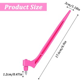 Craft Cutting Tools,360 Degree Rotating Craft Knife with 3 Different Stainless Steel Blades, Stencil Knife for DIY Crafts, Stencils, Scrapbooks, Spinblade Cutting Tool (Pink)