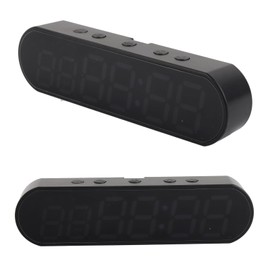 flexman Portable Gym Timer, Multifunctional LED Interval Timer Count Down Up Clock Stopwatch, Fitness Sports Interval Workout Timer Alarm Clock for Gyms Home Garages Schools