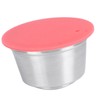 Stainless Steel Reusable Refillable Coffee Capsule Cup Fit for Dolce